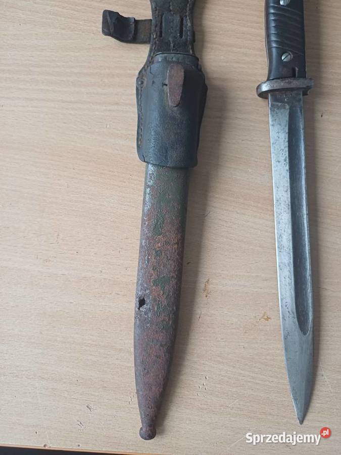 Pochwa z żabką mauser 8498 plus bagnet Militaria lubelskie Lublin