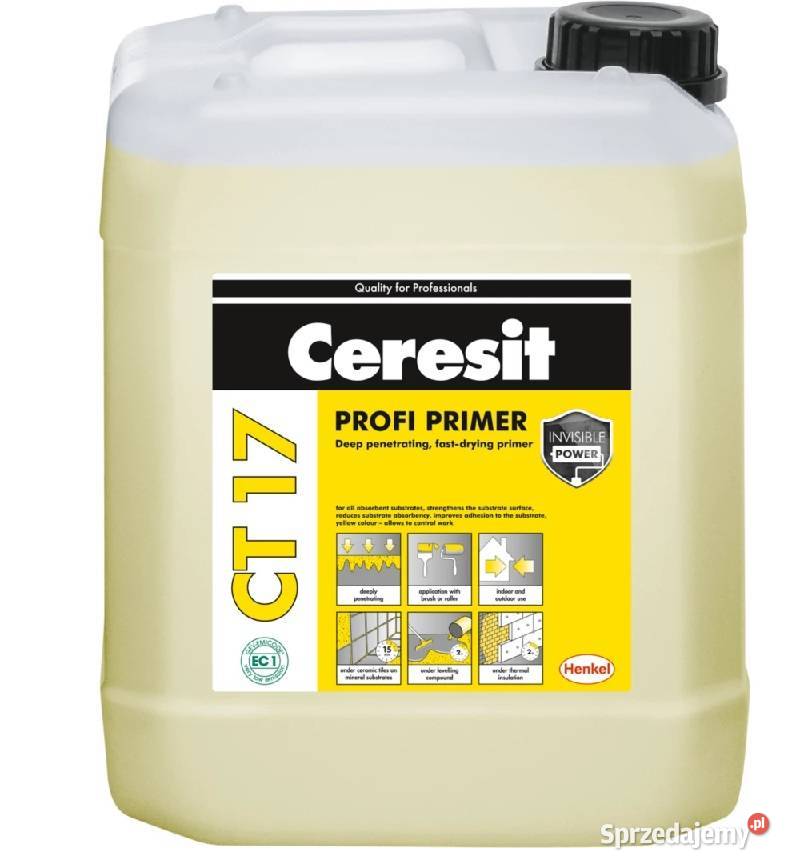 Grunt Ceresit CT17 10L Dobczyce sprzedam