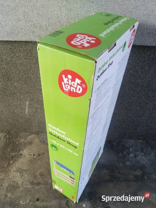 NAJTANIEJ Stragan Bazar Drewniany Do Zabawy z Zabawki ogrodowe