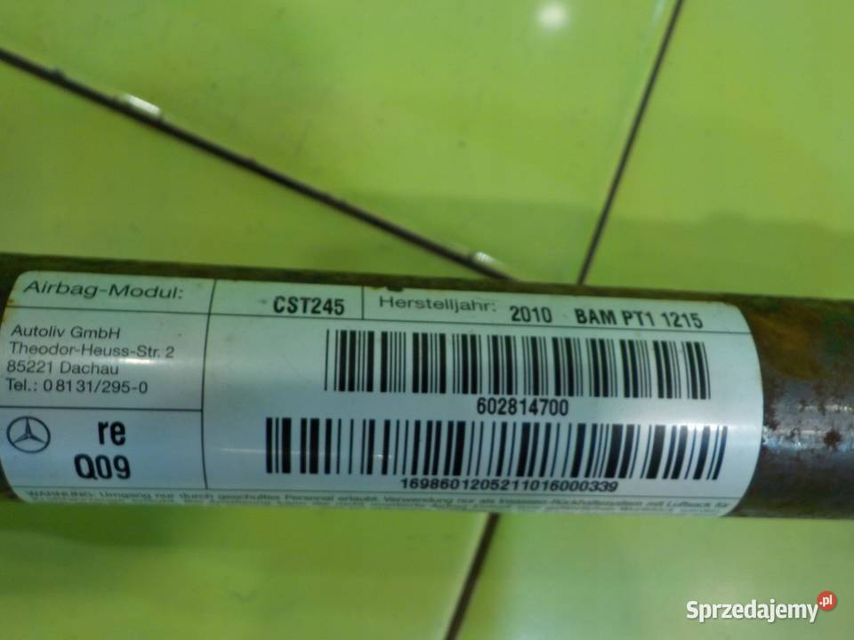 MERCEDES B W245 LIFT 15 B 10r HB 5D kurtyna