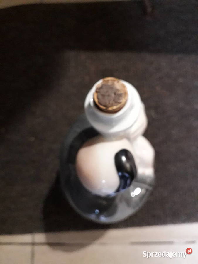 Kozak muzyk figurka ceramiczna karafka Warszawa