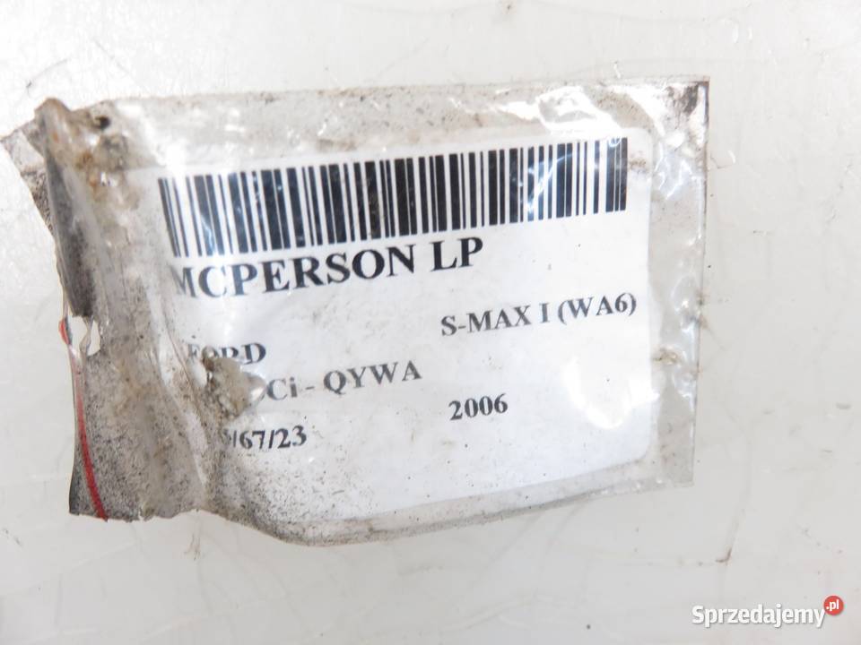 MCPERSON LEWY PRZEDNI S 18 TDCi 6G9118K001ABJ osobowe sprzedam