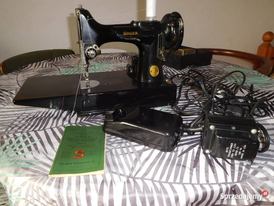 Elektryczna maszyna do szycia SINGER 1940 USA sprzedam
