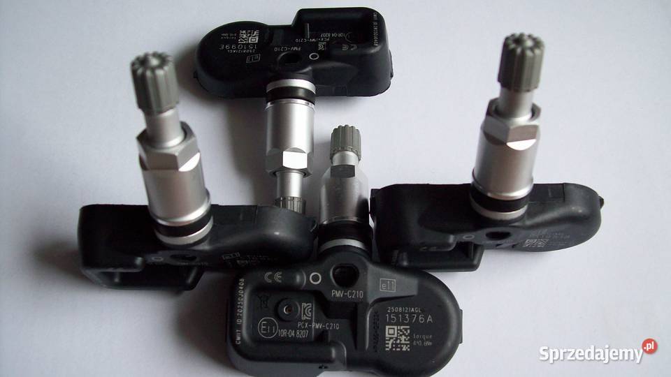 Zestaw 4 czujników ciśnienia w oponach TPMS pomorskie Reda