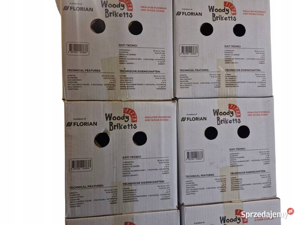 BRYKIET BUKOWY EKOLOGICZNY NATURALNY DO PIECÓW Opał Kiczyce