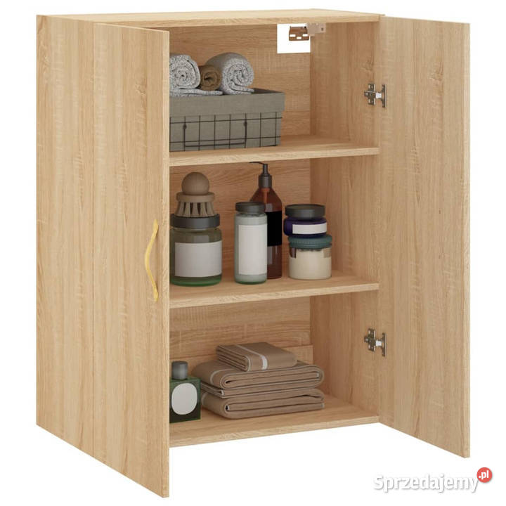 Szafka wisząca dąb sonoma 695x34x90 WM828407 Dom i Ogród