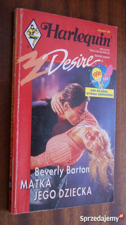 Harlequin Beverly Barton Matka jego dziecka Parczew sprzedam