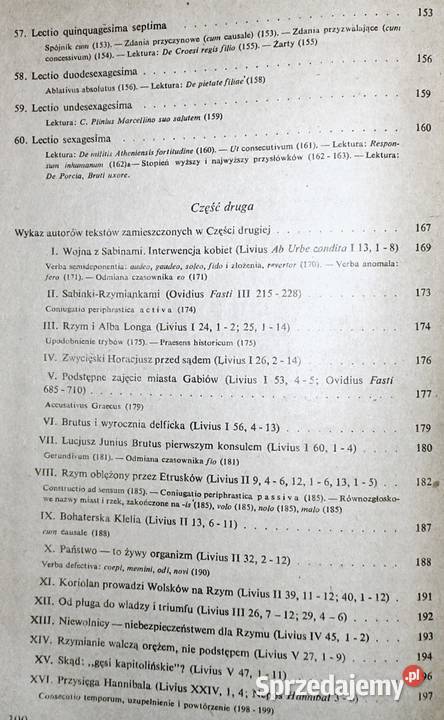 Lingua Latina Łacina bez pomocy Orbiliusza L Chełm