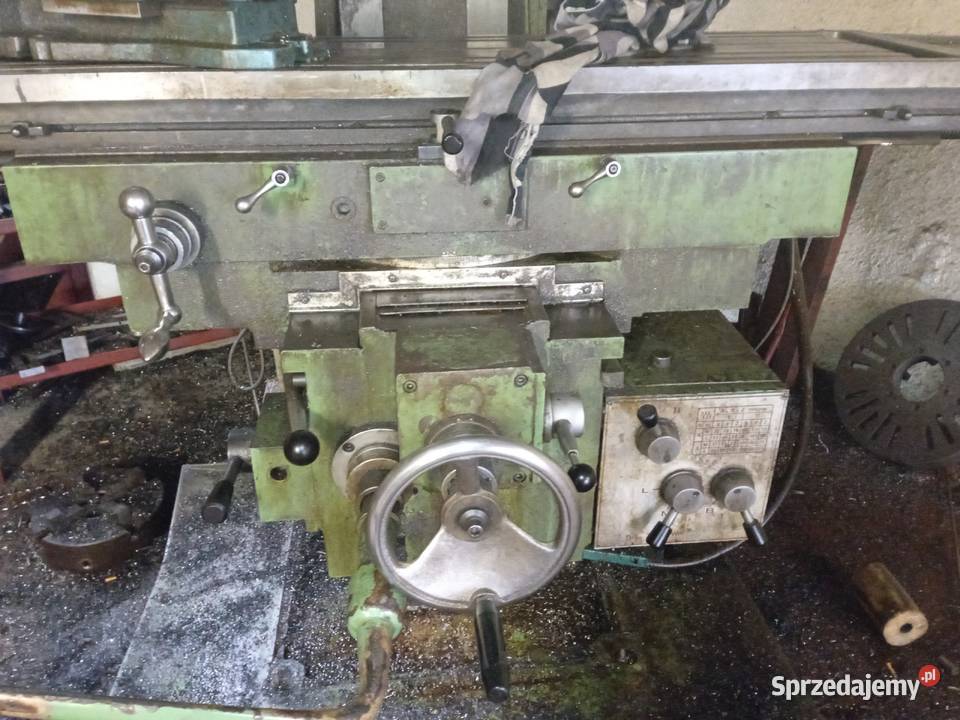 Frezarka Uniwersalna FMU36U Stół 1320x360 Produkcja łódzkie sprzedam