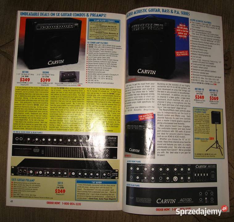 Carvin Factory Direct Music Equipment Catalog Kępice