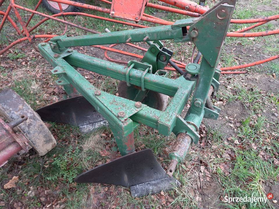 Pług 2 skibowy mały orlik Unia Grudziądz nieuszkodzony Bucze