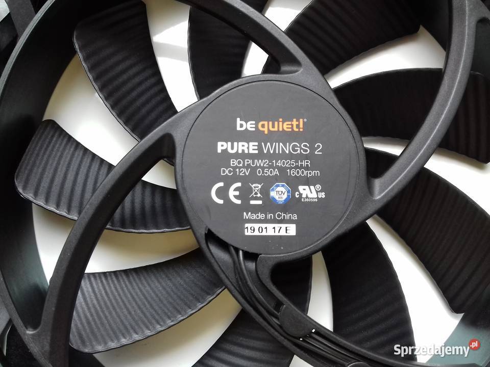 Wentylator 140mm bequiet Pure Wings 2 DC 12V kujawsko-pomorskie Bydgoszcz