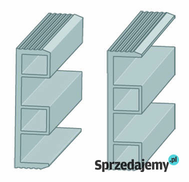 Obrzeże deski podłogowej aluminiowej kujawsko-pomorskie Lubanie
