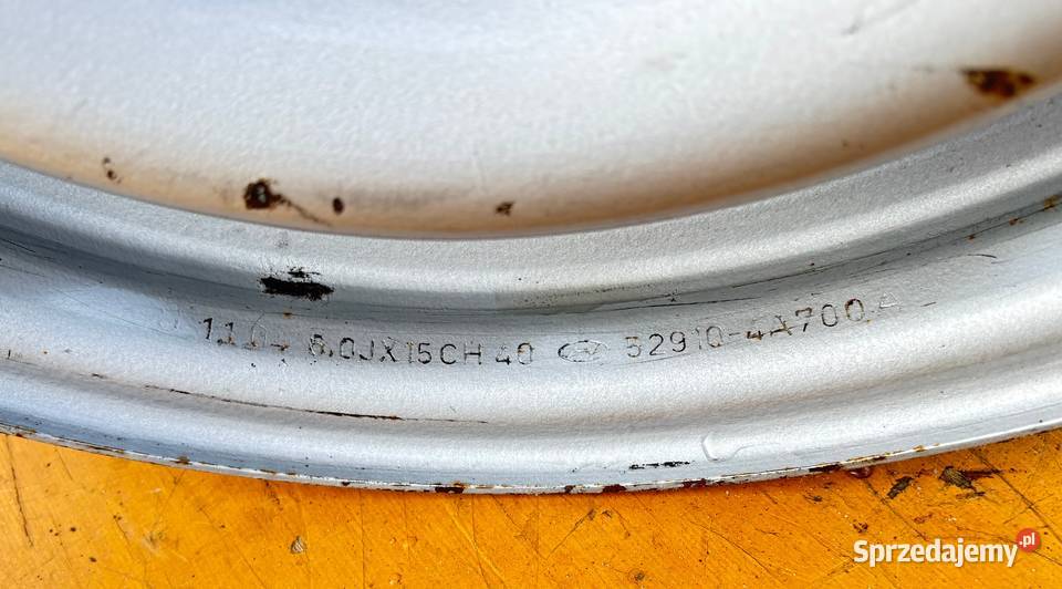 HYUNDAI H1 H200 H300 R15 FELGA METALOWA ORG Samochodowe Radom