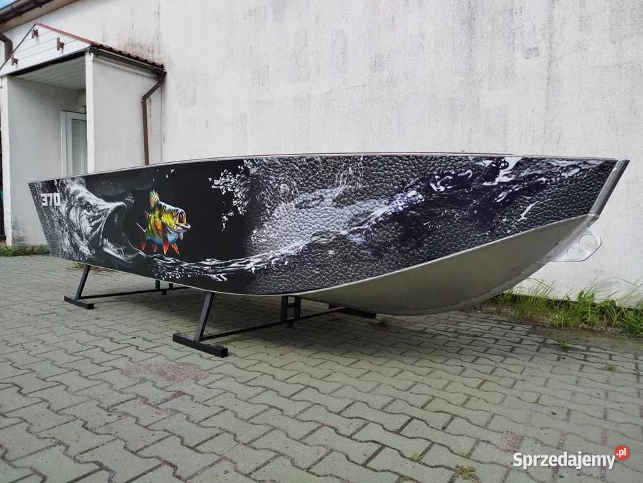 Łódź aluminiowa wędkarska GF 370 O 37m 10 rabatu Wędkarstwo