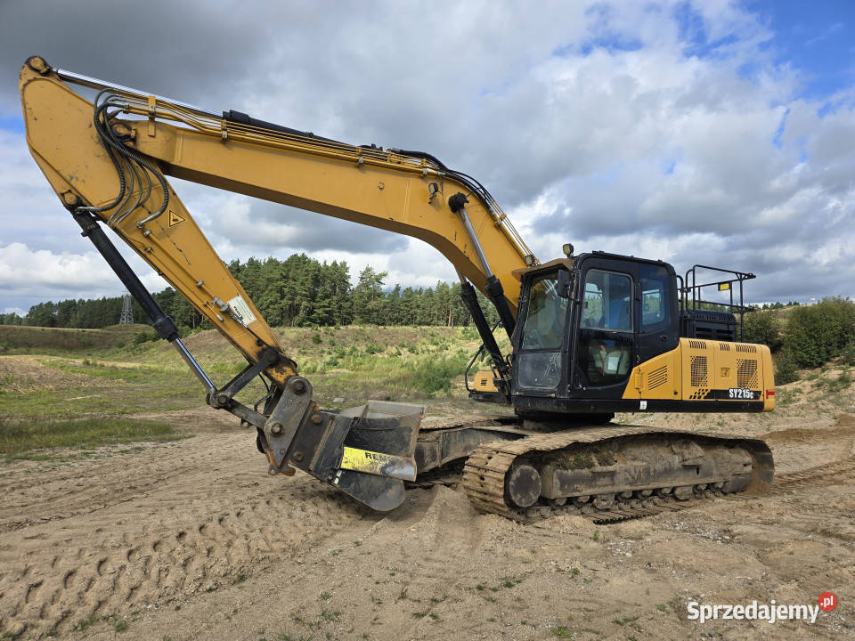 Koparka gąsienicowa SANY SY215c 2018 r 7276 mth Augustów