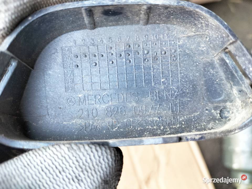 Mercedes W210 W 210 2108260977 ZAŚLEPKA DYSZY Kamień-Kolonia