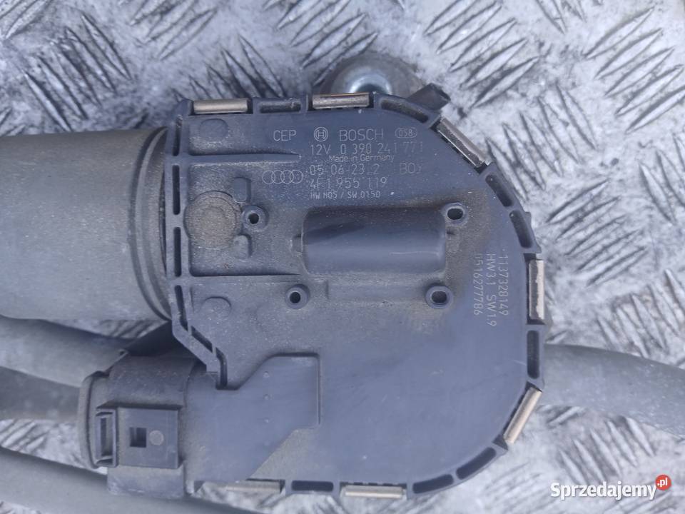 AUDI A6 C6 III MECHANIZM WYCIERACZEK 4F1955023B Rok produkcji 2008 Wycieraczki i spryskiwacze Radłów