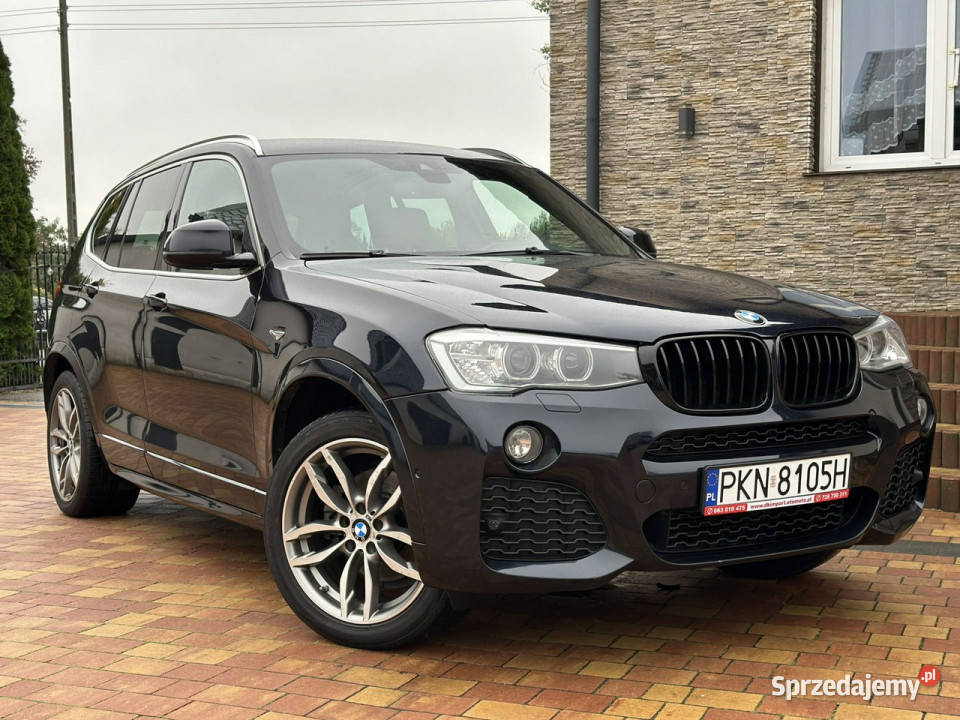 BMW X3 20 diesel 190hp F25 2010 4/5 Motoryzacja wielkopolskie Sadlno