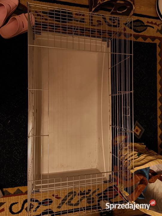 Klatka morskiej świnki albo królika w stanie Warszawa