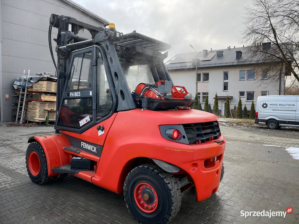 Wózek widłowy Linde H80T02900 LPG Juszczyn sprzedam