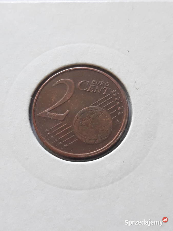 2 Eurocenty Luksemburg 2004 r wielkopolskie