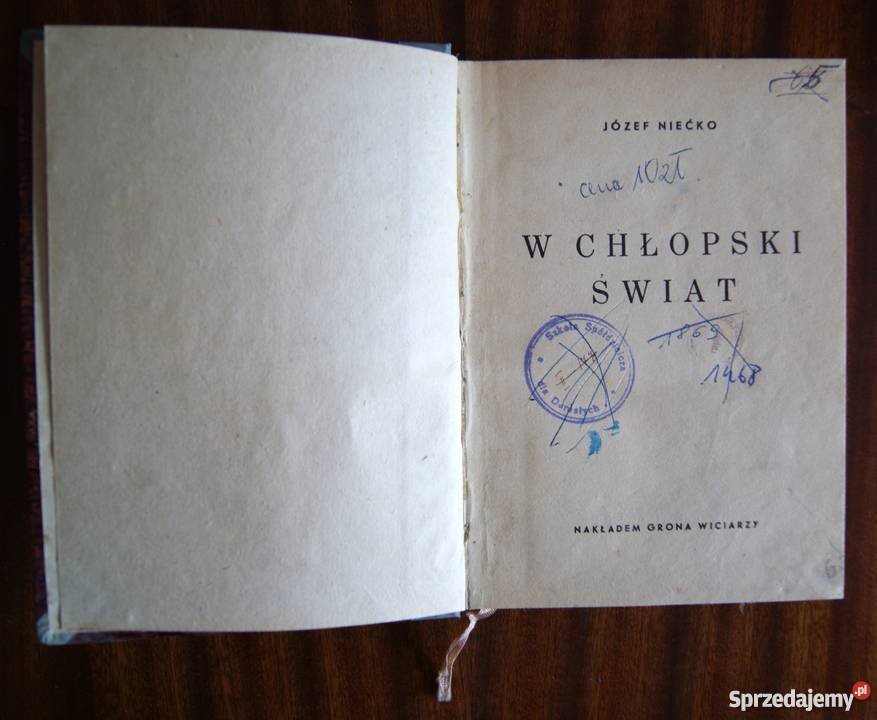 Józef Niećko W chłopski świat Parczew sprzedam
