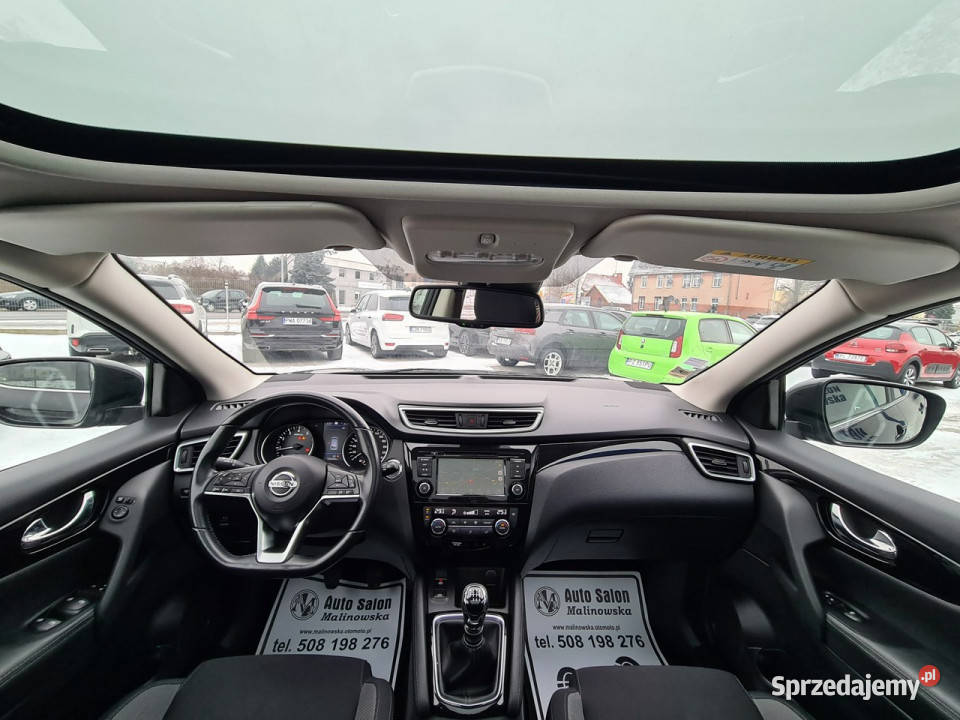 Nissan Qashqai SzklanyDach Navi 2xPDC Kamera 360 komputer pokładowy Wągrowiec