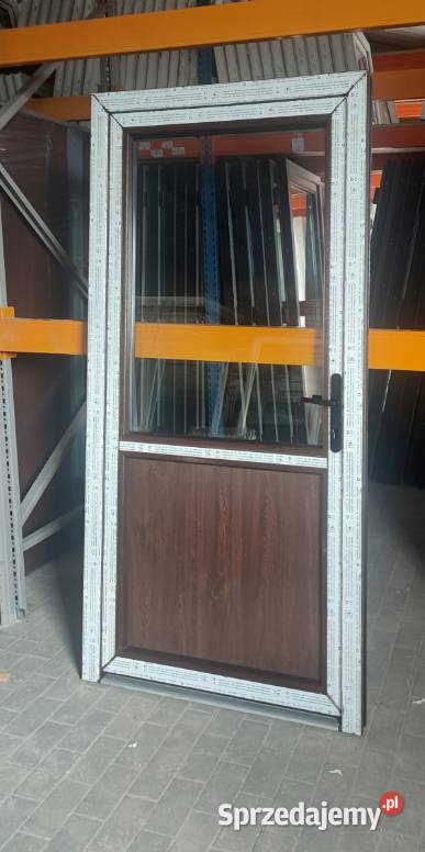 DRZWI Kacprzak 90x210 Drzwi ZEWNĘTRZNE PCV Siedlce