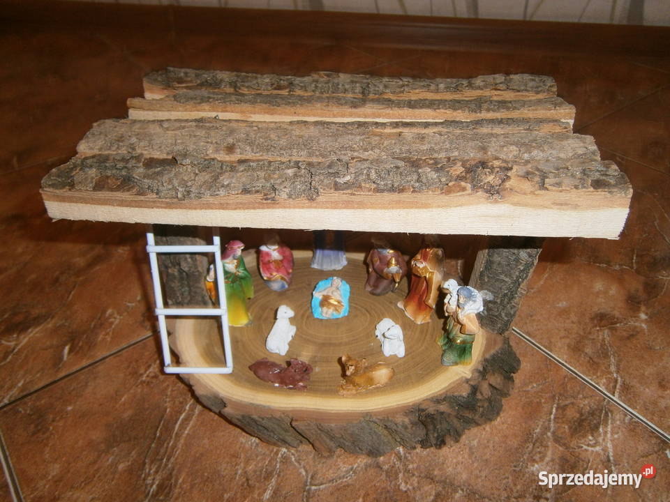 plaster drewna Szopka Bożonarodzeniowa drewniana mazowieckie Siedlce