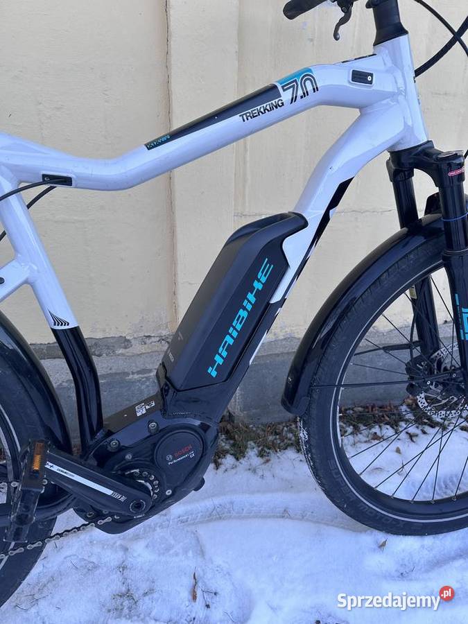 Haibike Sduro Trekking 70 Bosch CX 275 L idealny Elektryczne