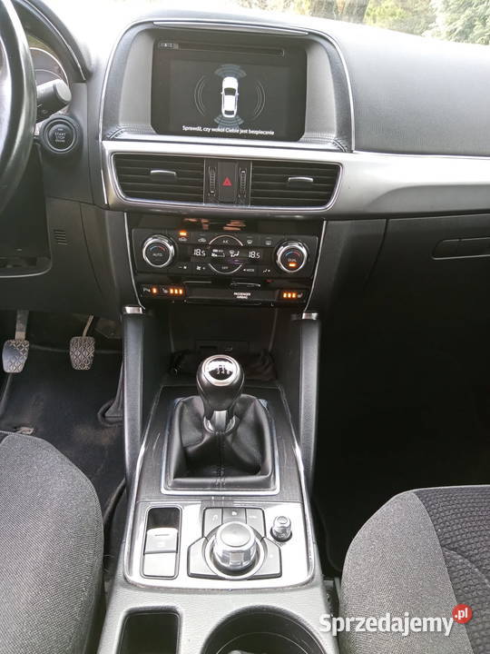 Mazda CX5 SUW 2015R SALON POLSKA Biała perła czujnik parkowania