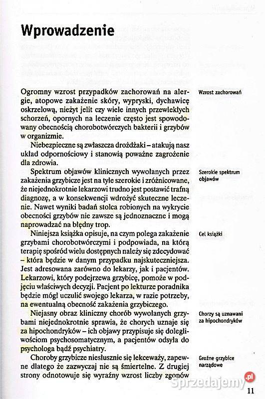 GRZYBICE Paul Mohr seria Natura zdrowia Chorzów