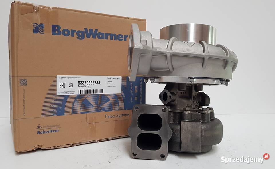 Turbosprężarka BorgWarner KKK 53379716733 ciężarowe Turbosprężarki Siedlce sprzedam