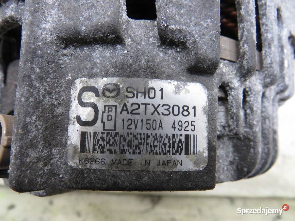 ALTERNATOR MAZDA 3 BM 22 D 13 SH01A2TX3081 lubelskie