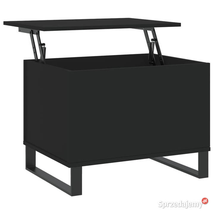 Stolik kawowy czarny 60x445x45 materiał mazowieckie Warszawa sprzedam