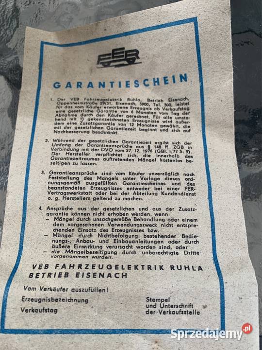 Silnik wycieraczek robur ifa DDR Kadłub Turawski sprzedam