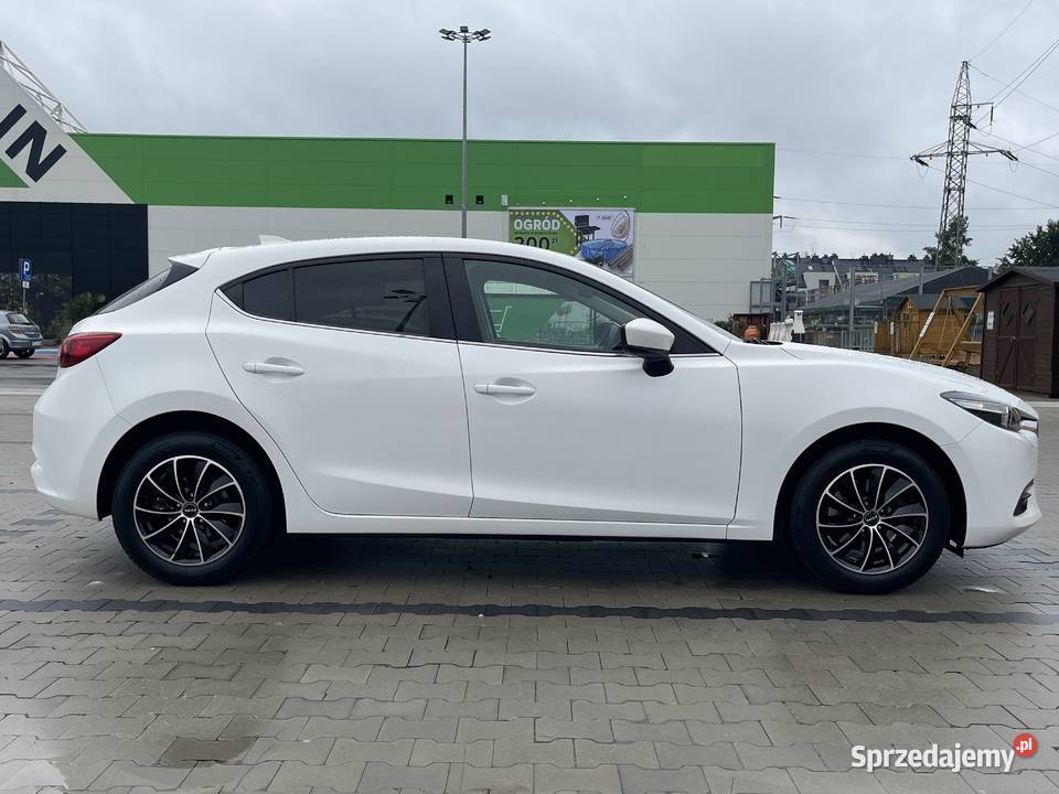 Mazda 3 20 benz 120 115 000 2018r 6 biegów aluminiowe felgi