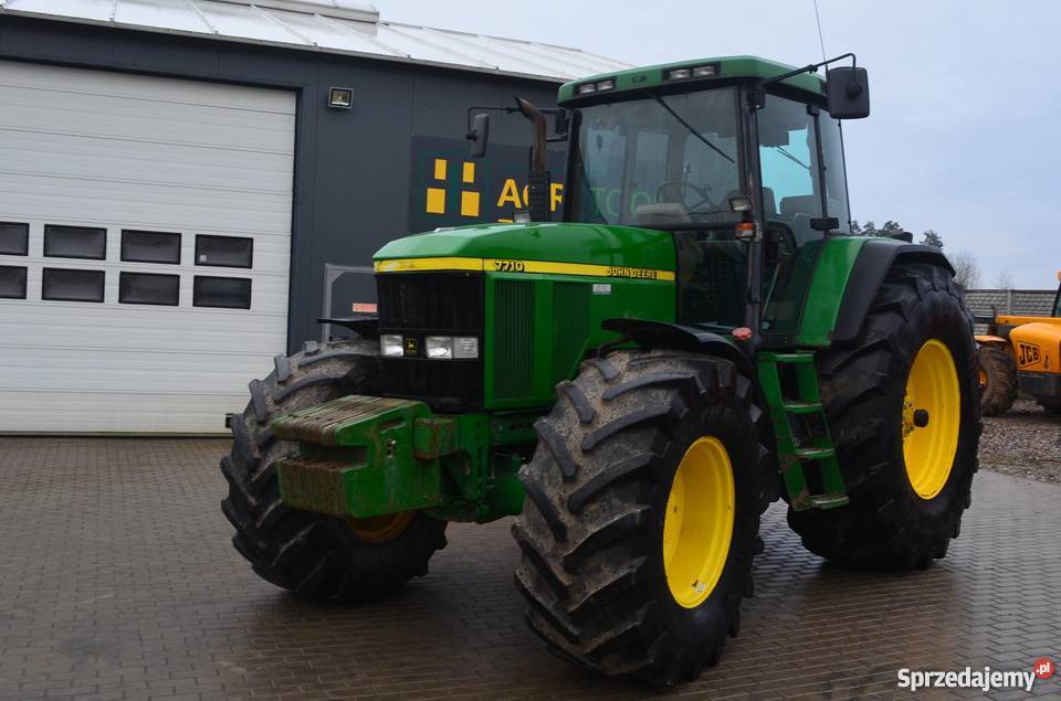 Ciągnik rolniczy John Deere 7710 Power Quad Rewers elektrohydrauliczny Żuromin sprzedam