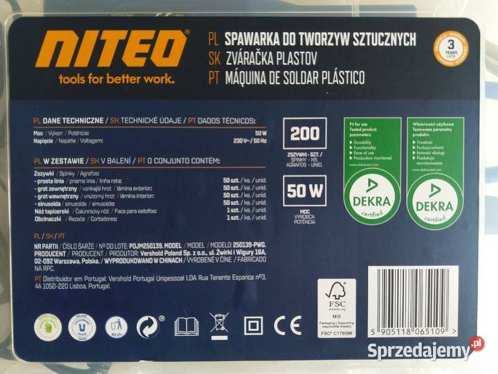 NAJTANIEJ Spawarka Do Tworzyw Sztucznych Zabrze