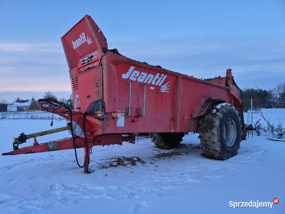 Rozrzutnik obornika Jeantil nieuszkodzony Kisielnica