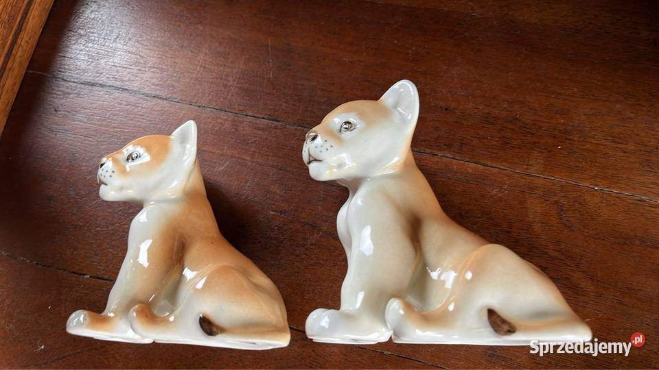 Figurka Lwa Lwiątko Łomosow Najmniejsze Gdańsk