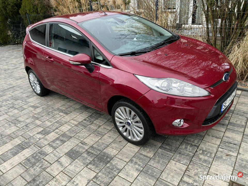 Ford Fiesta Niski oryginalny przebieg Mk7 2008 asystent pasa ruchu Poznań