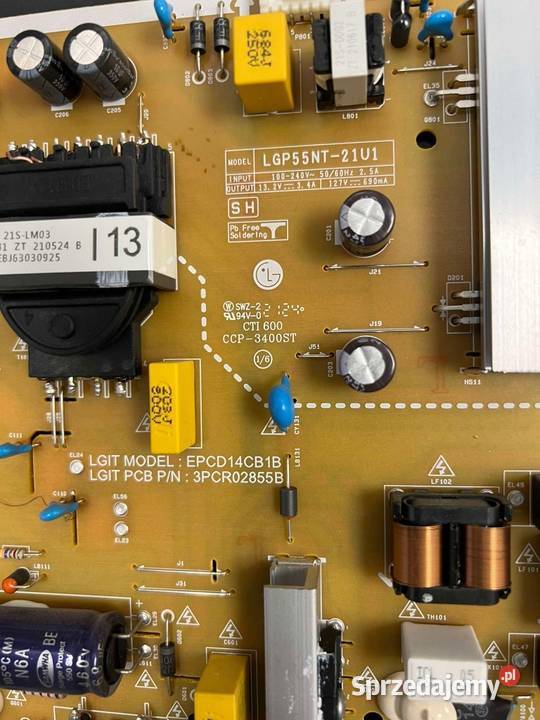 Na części LG 55UP80003LR EAX69501702 10 śląskie