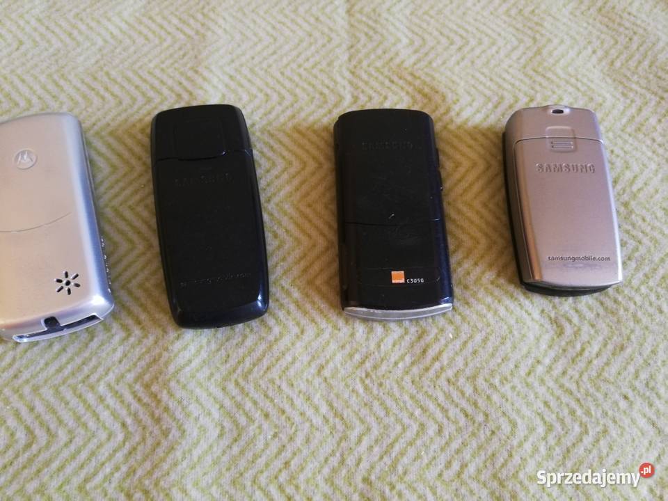 Telefony Samsung SGHX200 C140 C3050 Motorola Szczecin