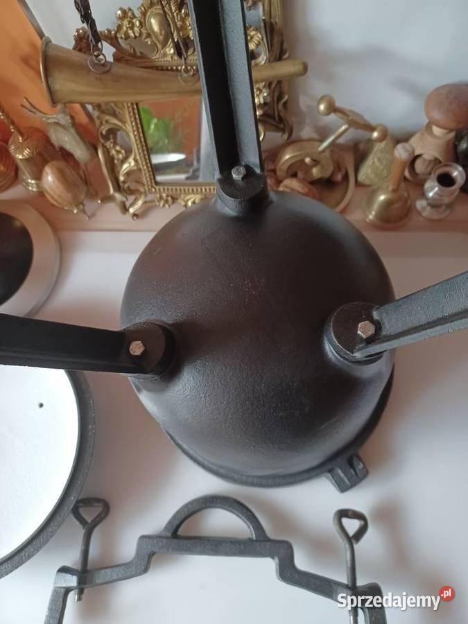 Kociołek żeliwny wewnątrz emaliowany 8 l Poznań