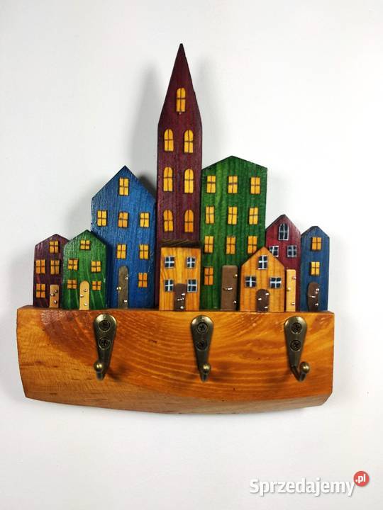 Kolorowy wieszaczek na klucze i biżuterię Wrocław