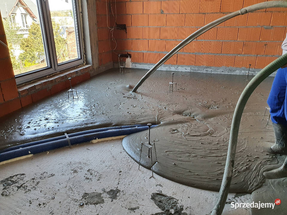 Styrobeton Lekki beton Pianobeton Anhydryt Kraków sprzedam