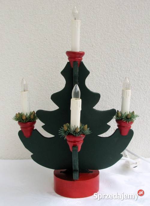 Choinka Lampka Świecznik Boże Narodzenie 355 Dom i Ogród Koszalin
