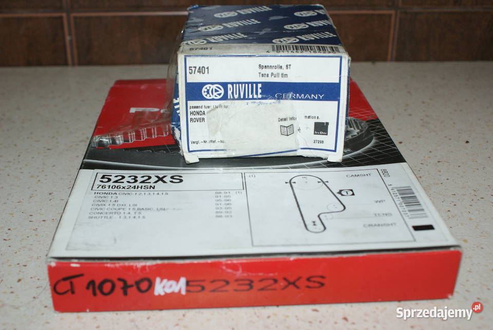 K015232XS GATES Zestaw ZESTAW ROZRZĄDU HONDA Pozostałe Białobrzegi